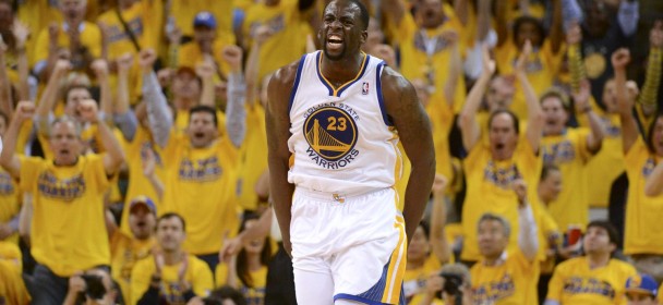 Draymond Green slaví první triple-double kariéry